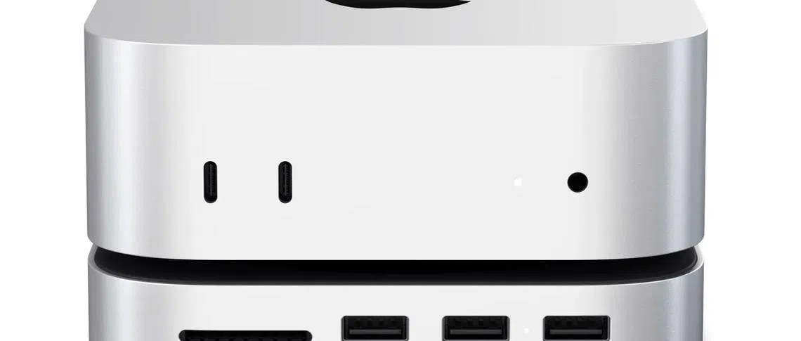 Add USB Type-A ports to your new Mac mini with this nifty hub