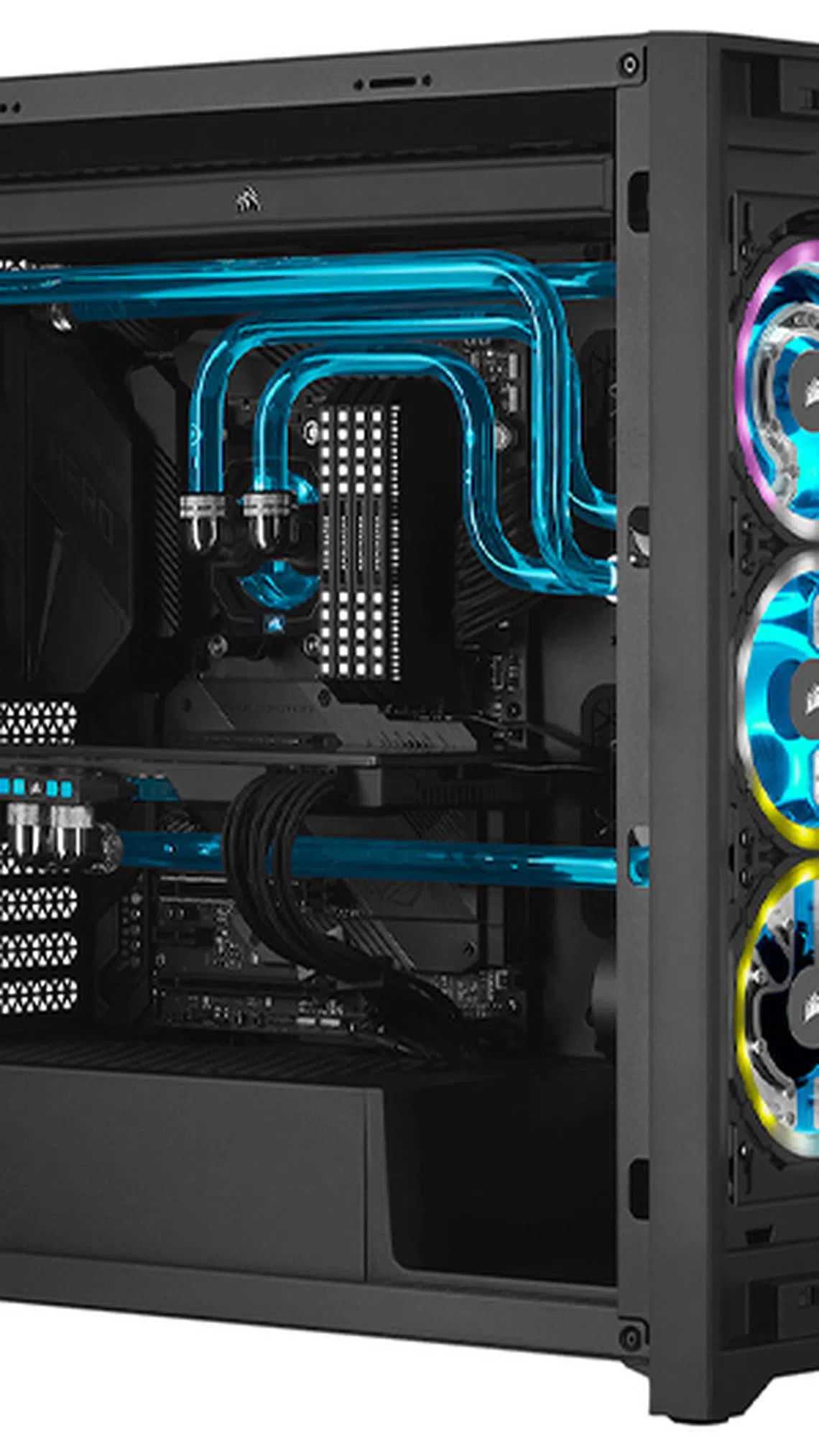 Corsair's 5000D RGB Hydro X Edition comes with a pump and