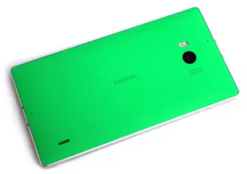 The green and orange models have a matte finish that helps to tone down the bright colors somewhat.