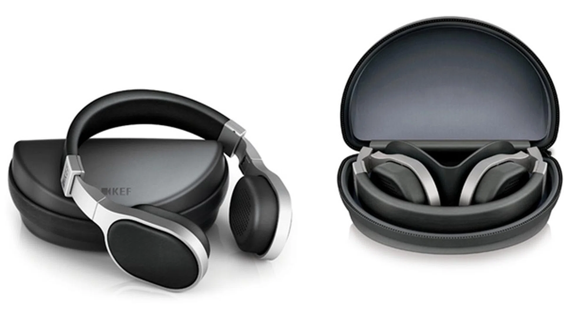 A hard case for carrying the headphones is also helpfully provided by KEF.