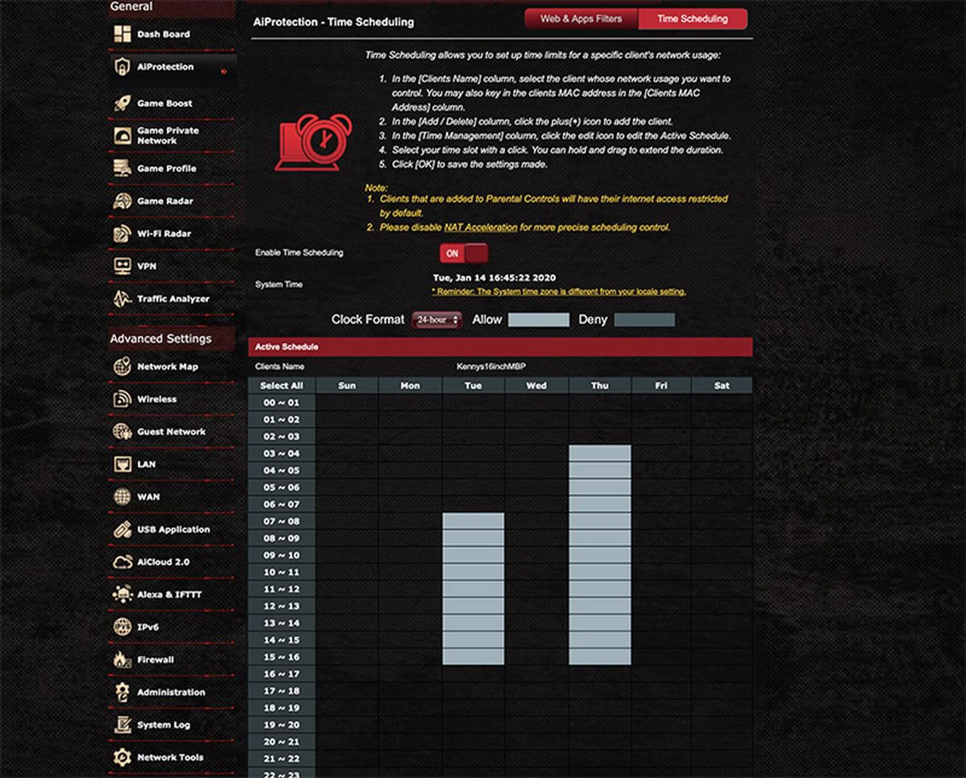 The parental control features are surprisingly robust. Presumably to help parents rein in their kids' gaming time.