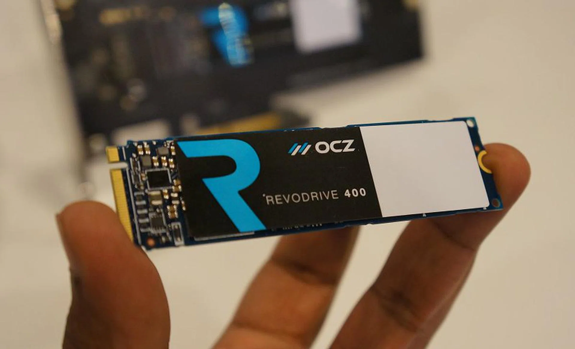 The RevoDrive 400 is an M.2 form factor PCIe NVMe SSD. It will be available in capacities up to 1TB.