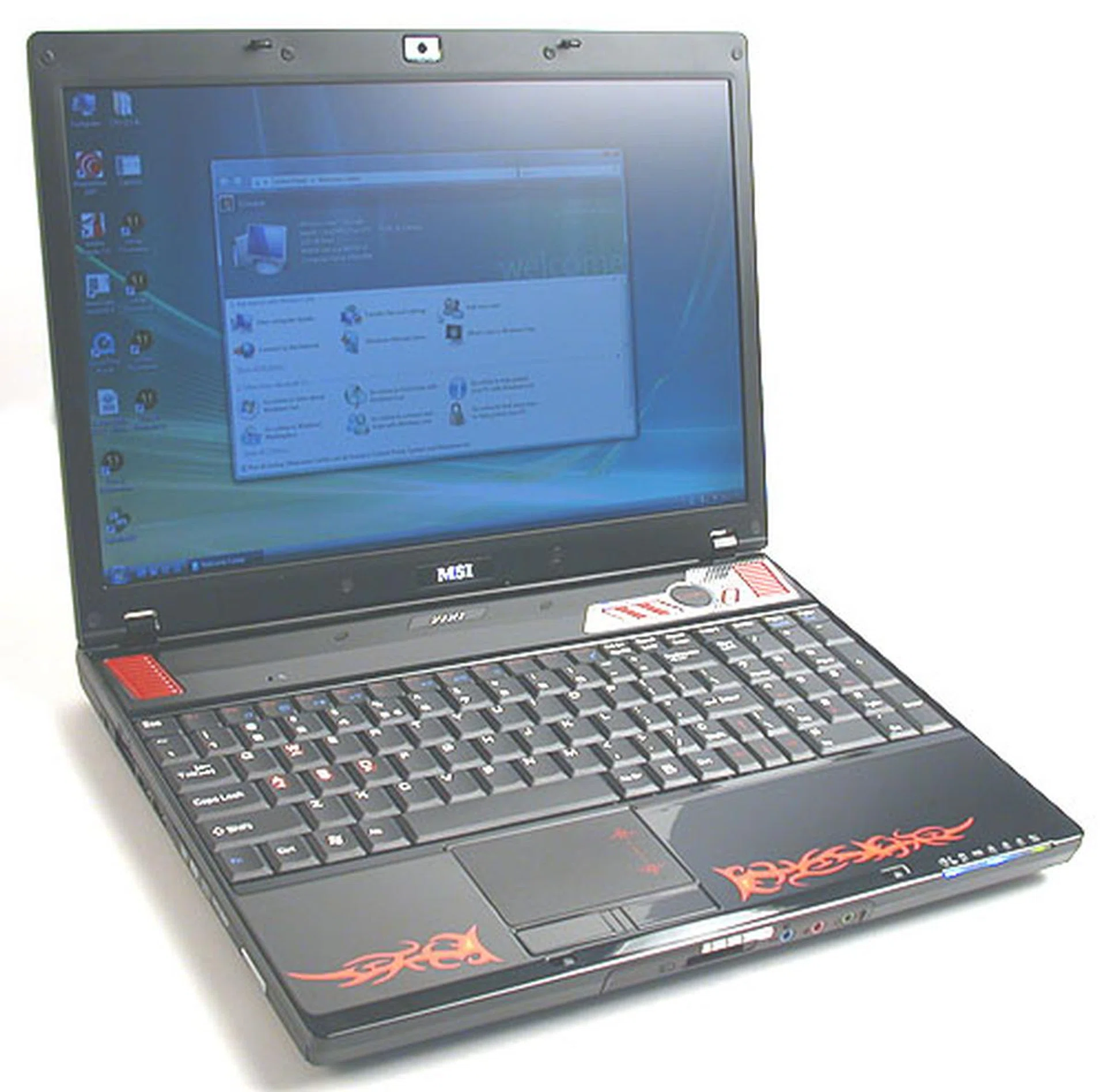 Don't judge a book by its cover. If you can get past its tacky and loud exterior, the MSI GX600 does boast the performance desired by gamers. 