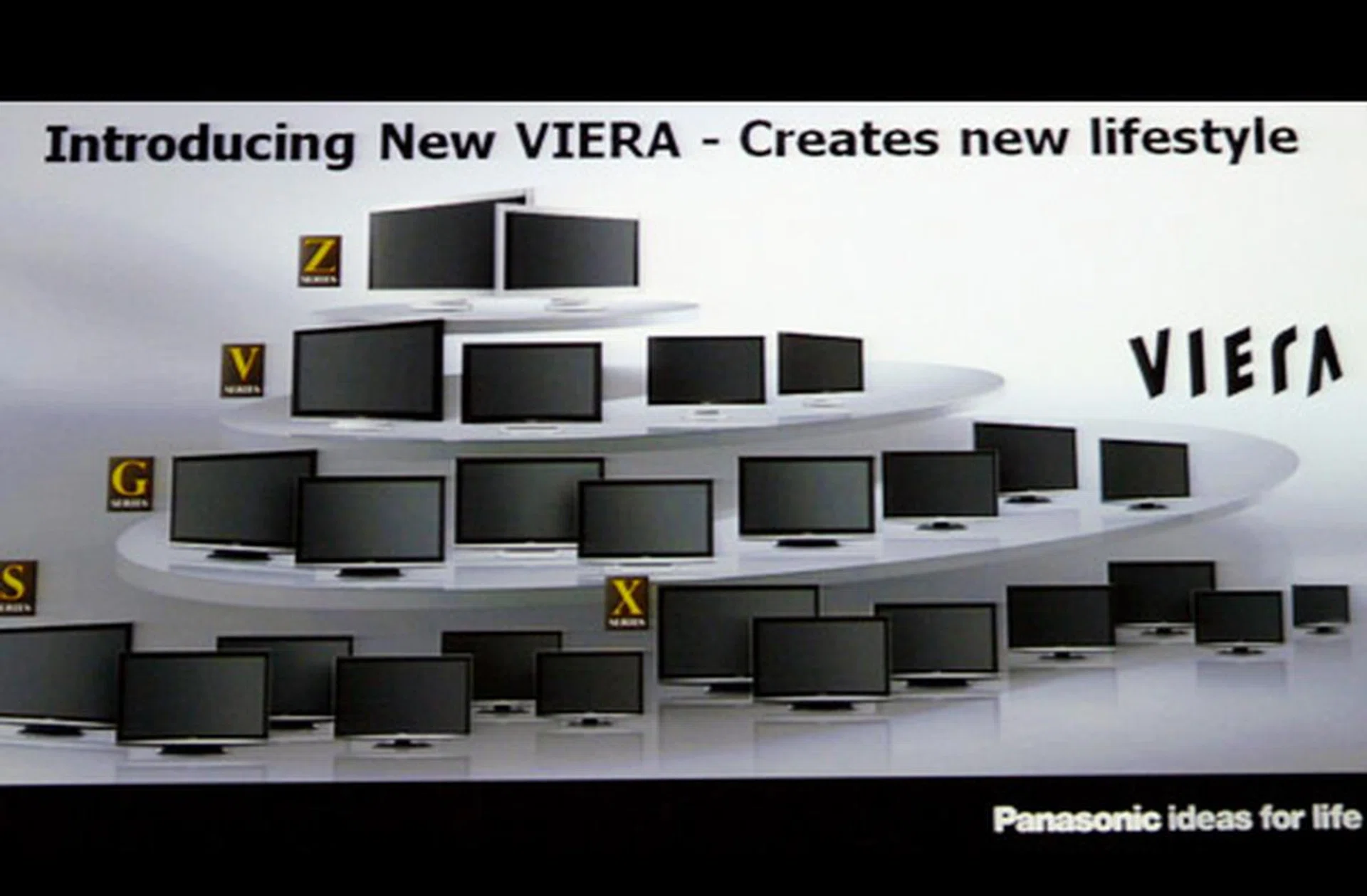 We leave you with an overview of the new VIERA TVs for 2009. Note that only the 54-inch Z-series flagship model will be made available here, instead of two sizes as released elsewhere.