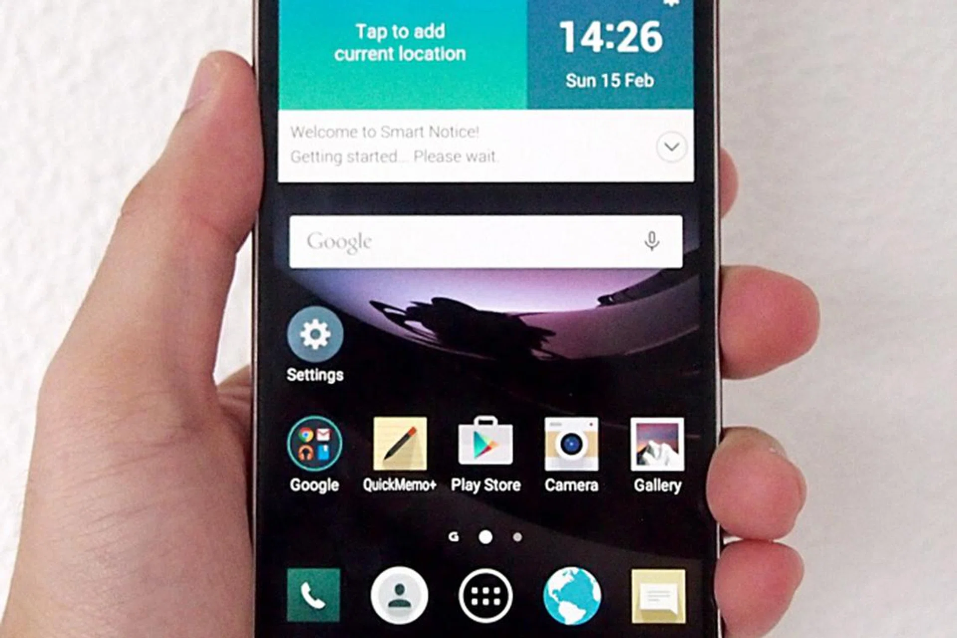 The 5.5-inch LG G Flex 2.
