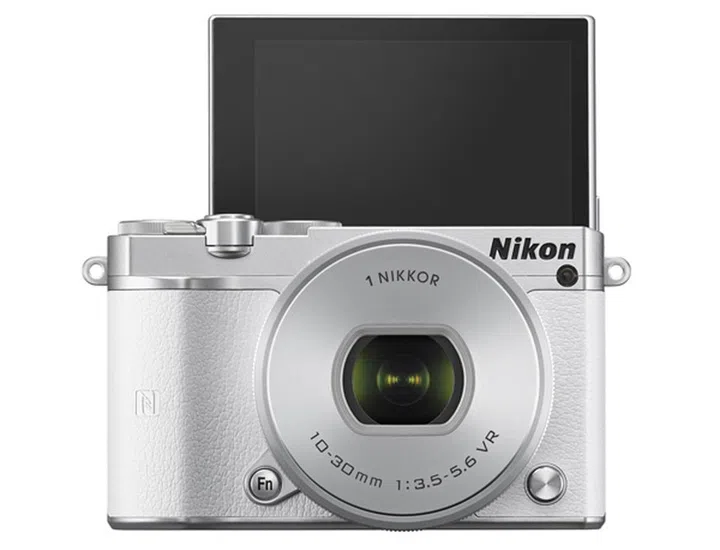 The Nikon 1 J5 - now with selfie mode. 