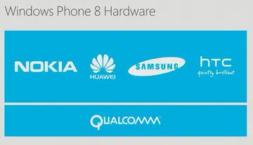 Some of the launch hardware partners for Windows Phone 8 devices.