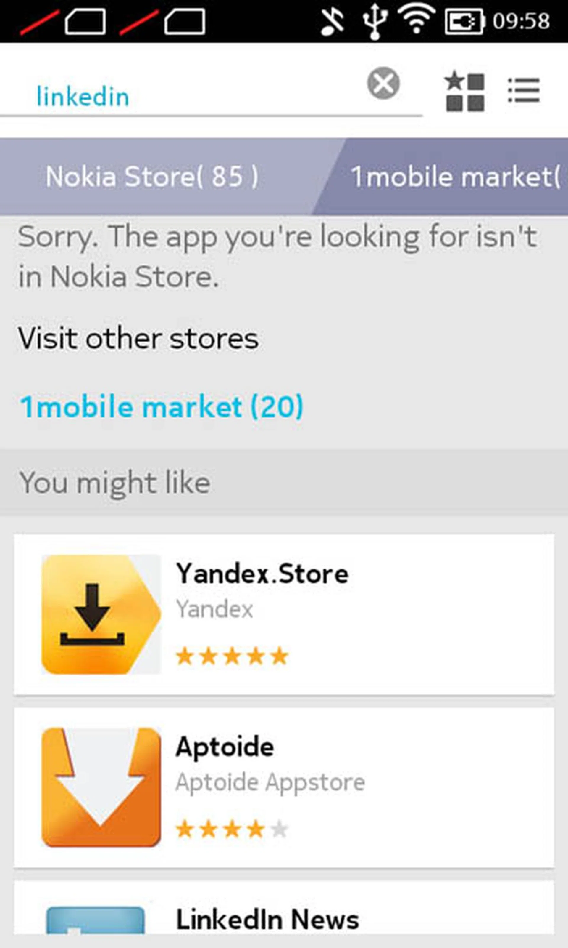 If all else fails, Nokia X Store will assist in directing the user to other stores. Compatibility with Nokia XL not guaranteed.