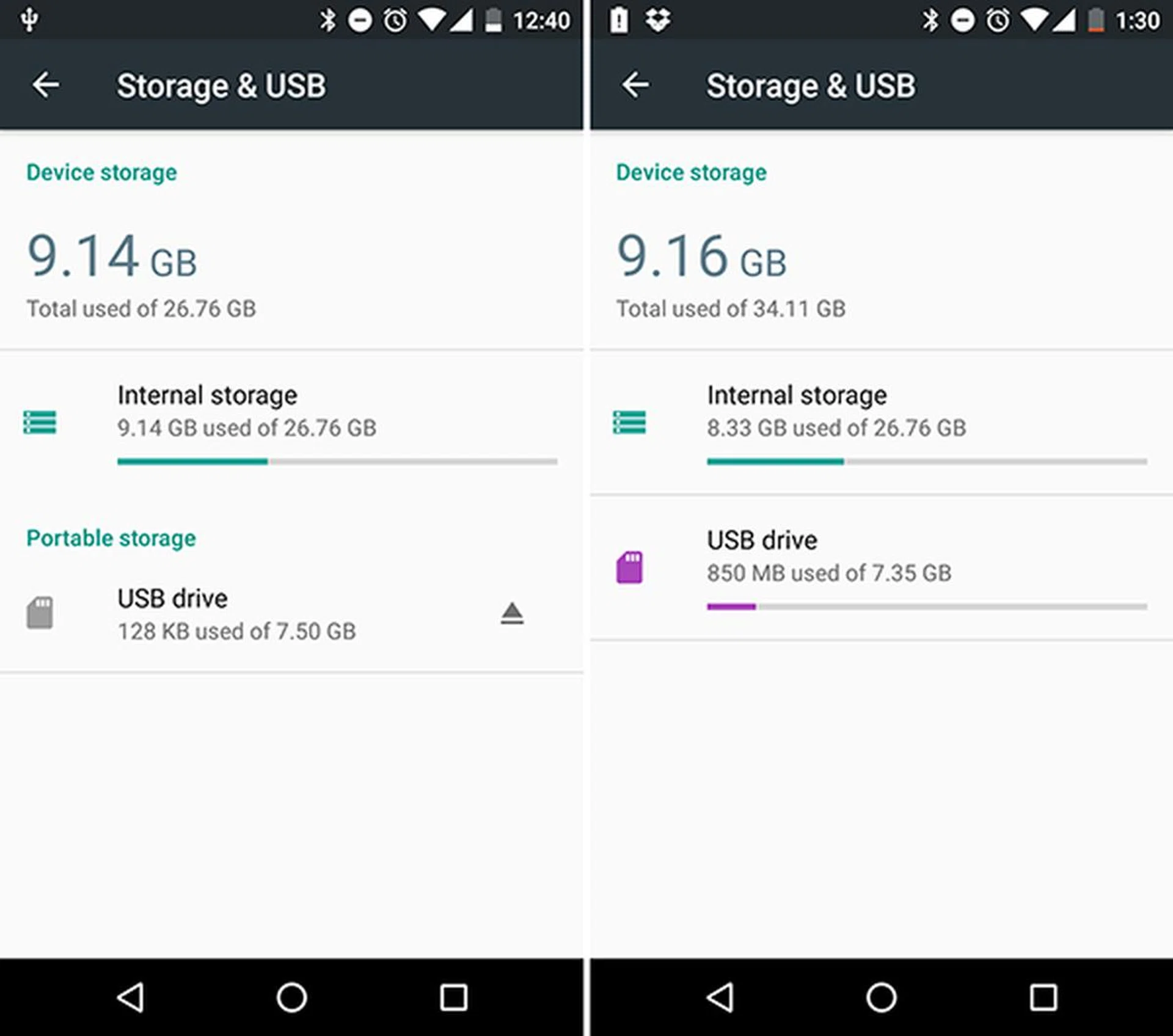 Android marshmallow adoptable storage