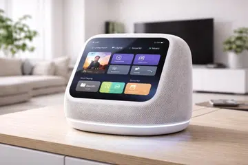 Concept render of Apple’s smart home display.
