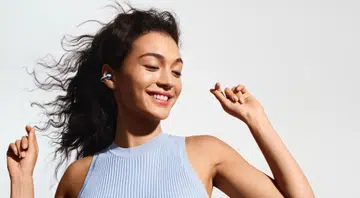 The Huawei FreeClip2 wireless earbuds.