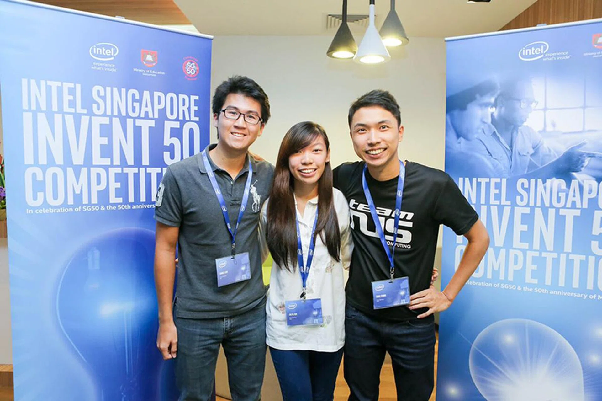 The winner of the Facebook contest, team Stitches!