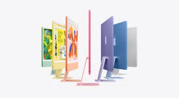 The Apple iMac with M4.