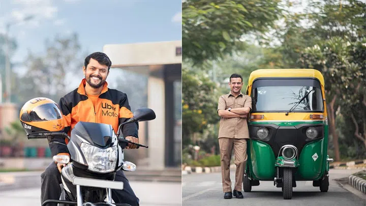 Uber Motor and Uber Auto services. Image source: Uber