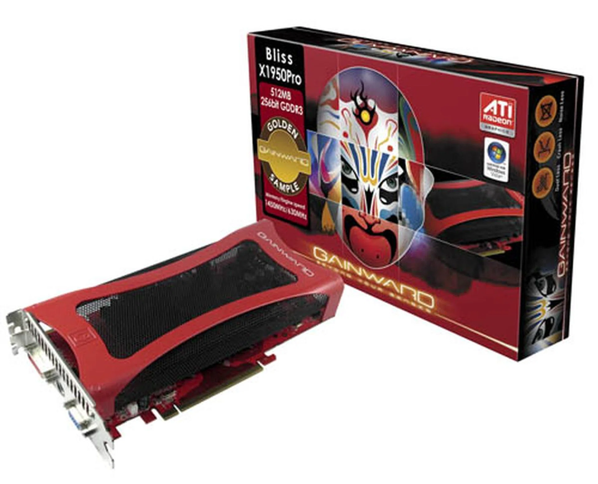 This Golden Sample is so new that it's not even on Gainward's website yet. Here's the retail packaging courtesy of Gainward.