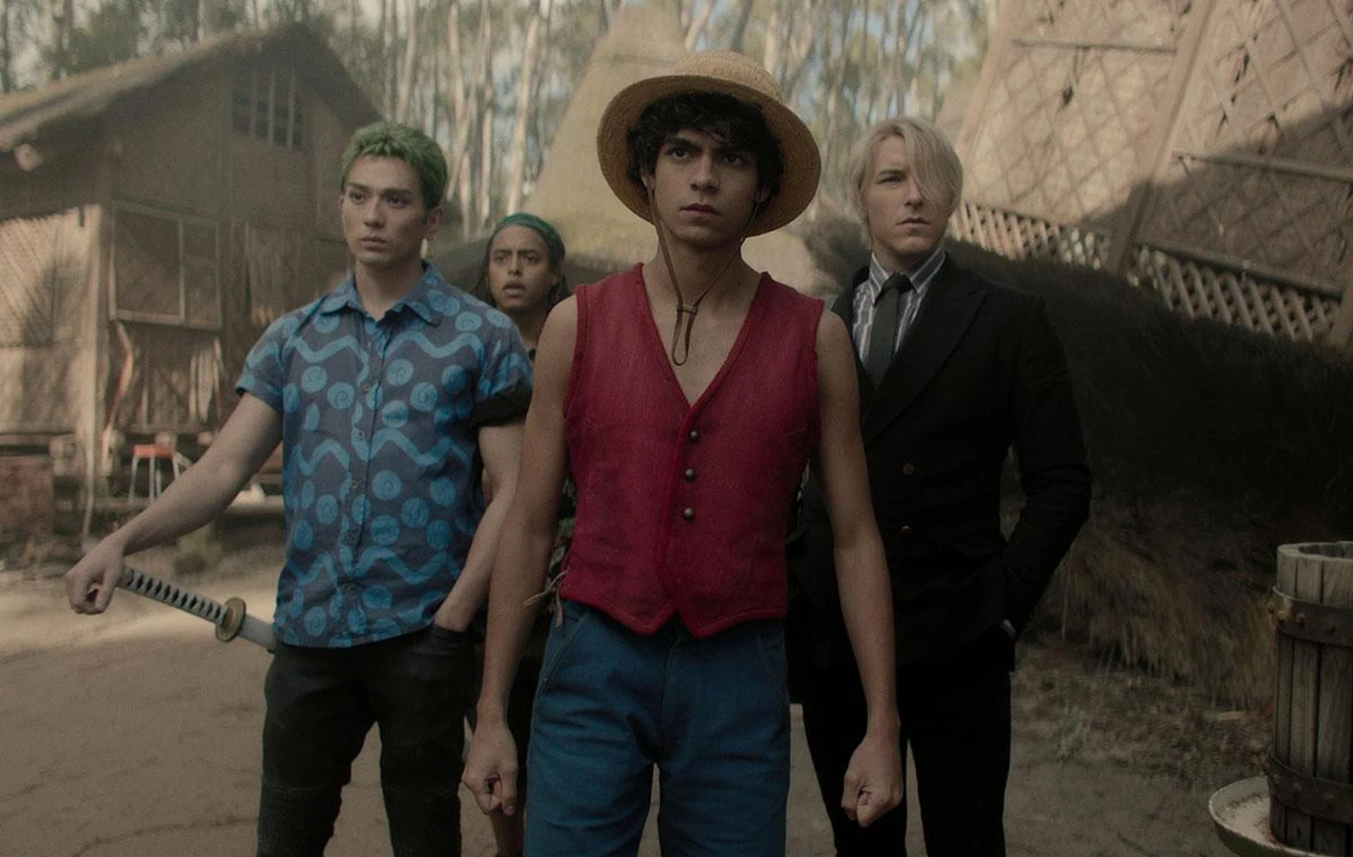 All hail the Straw Hat pirates. (Image Source: Netflix)