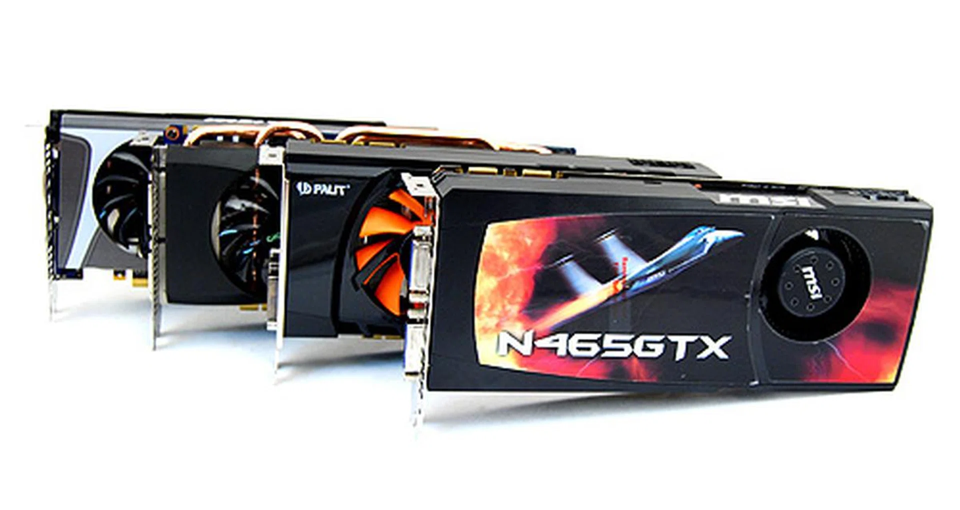 NVIDIA's GeForce GTX 465 arrives en mass into our labs. We put it to the test.