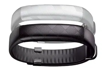 The stylish UP2 comes in a choice of Light Grey Hex and Black Diamond.