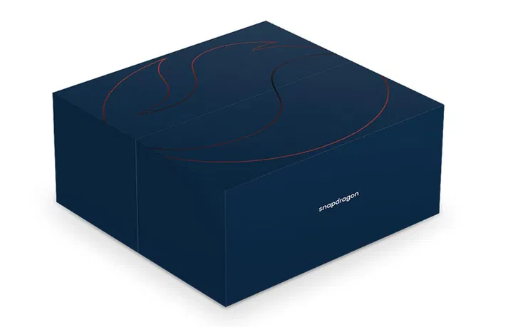 Qualcomm phone's retail package.