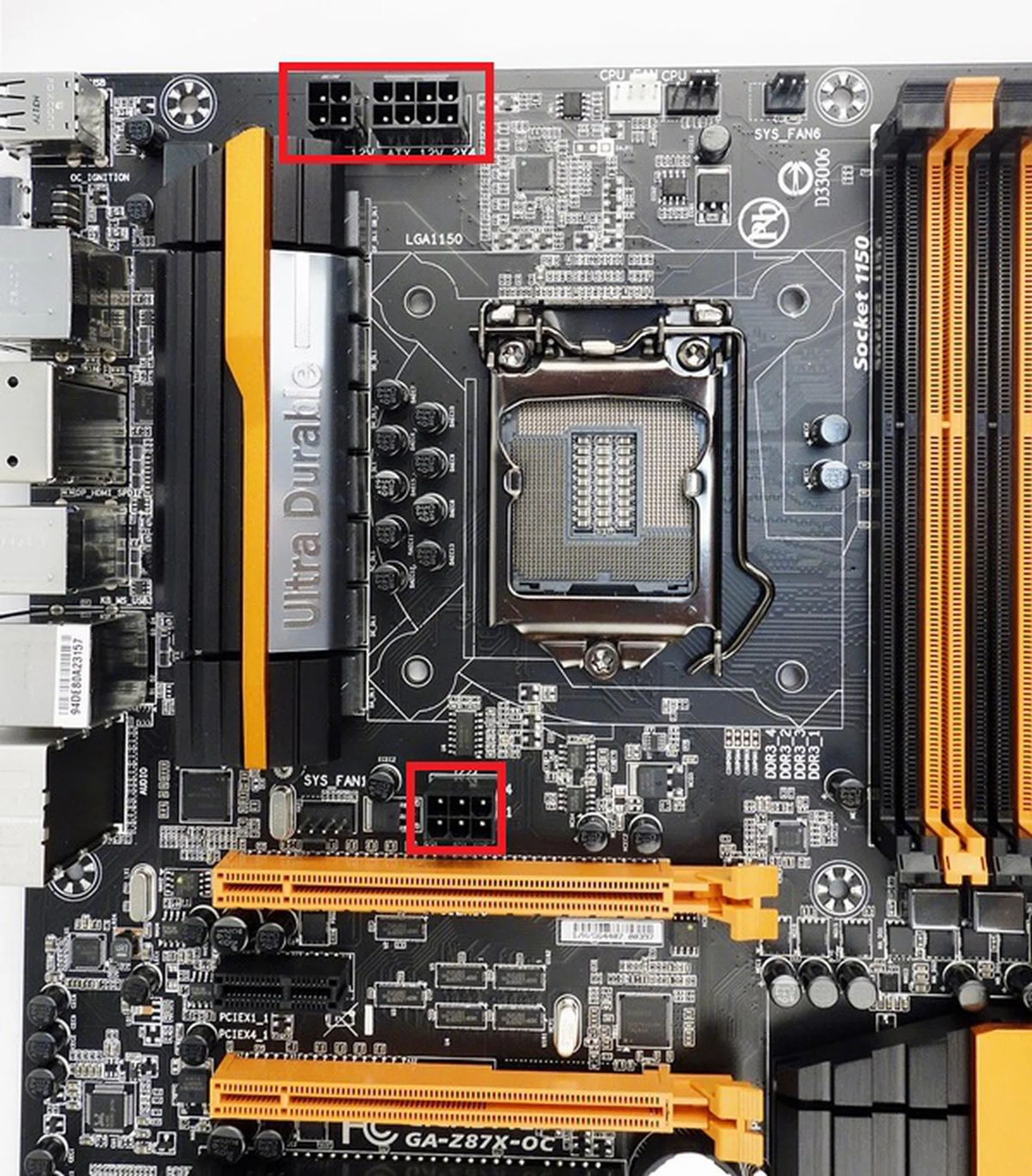 Additional power connectors provide much needed juice for the extreme enthusiasts. For overclocking, the board has an additional 4-pin 12V power connector for the CPU. In the event of installation of two or more graphics cards, there is a 6-pin PCIe power connector handy too.