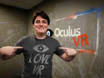 Palmer's not only the founder of Oculus VR, he's also the one who invented the Oculus Rift.