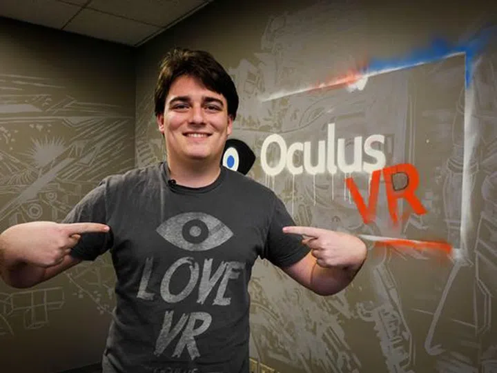 Palmer's not only the founder of Oculus VR, he's also the one who invented the Oculus Rift.