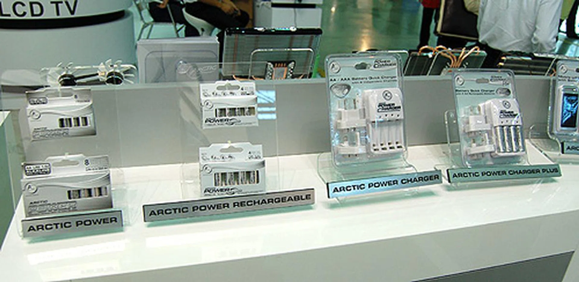 Arctic Power is Arctic Cooling's series of battery solutions. It includes rechargeable batteries and power chargers.