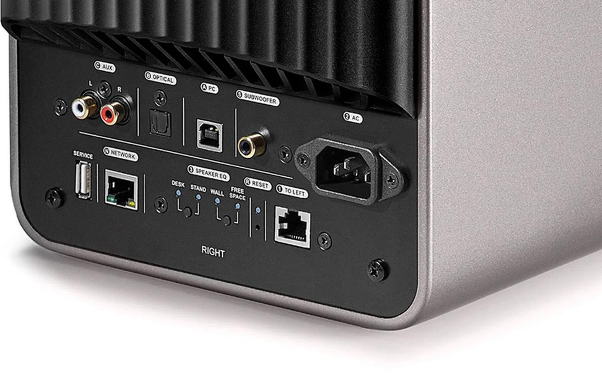 A full range of inputs are available so you can easily hook up different sources.