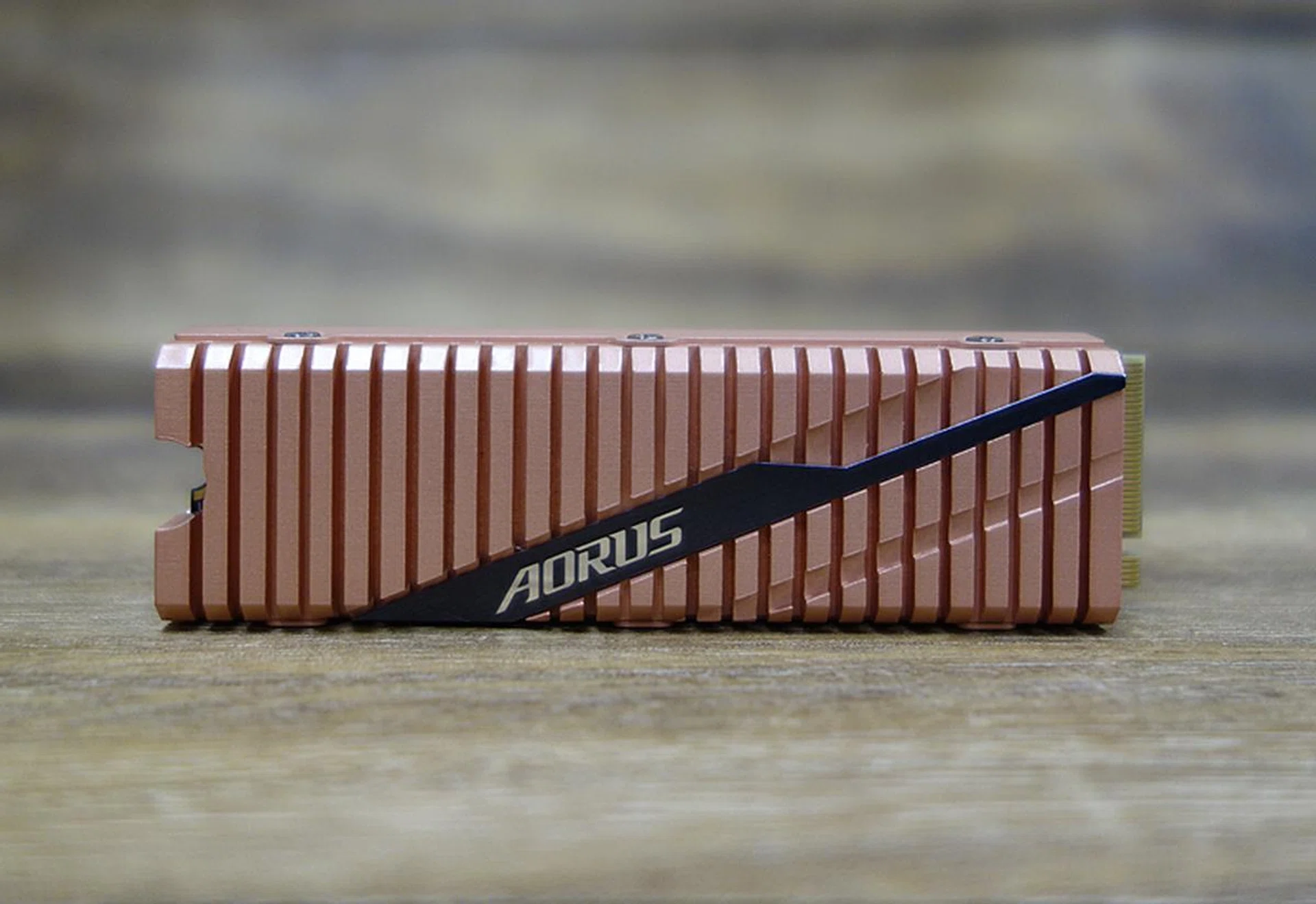The heatsink increases the size of the drive a little and might not fit if space is tight.