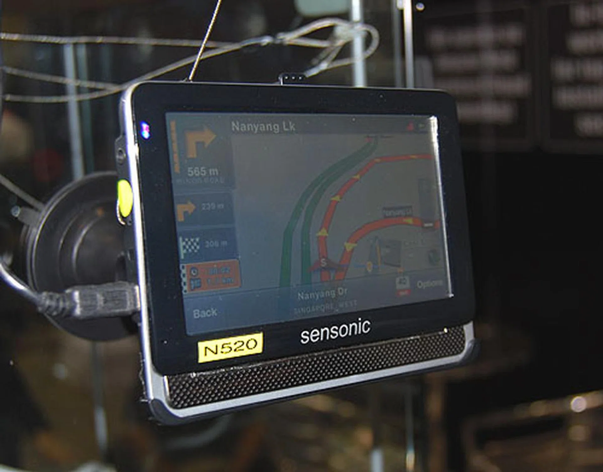 The Sensonic N520+ boasts of a resolution of 800 x 480 and includes a FM transmitter. It's going for $199. 