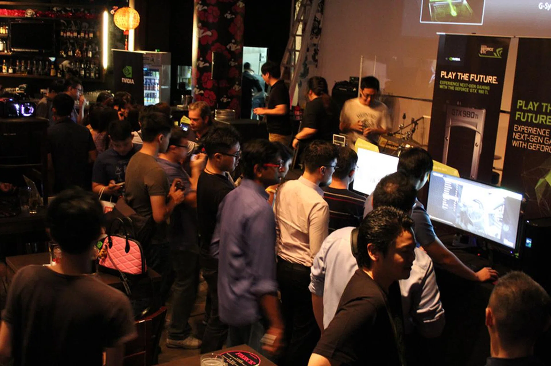 Needless to say, the attendees wanted to put the machines to the test themselves.