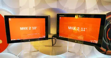 The Miix 2 is available in both 10.1 and 11.6-inch form factors.
