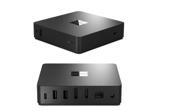 It feels very similar to the new Mac Mini. Photo: Microsoft. 