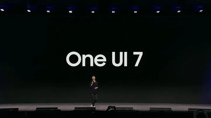 Samsung talks about One UI 7 at SDC 2024. Screenshot: Samsung (YouTube).