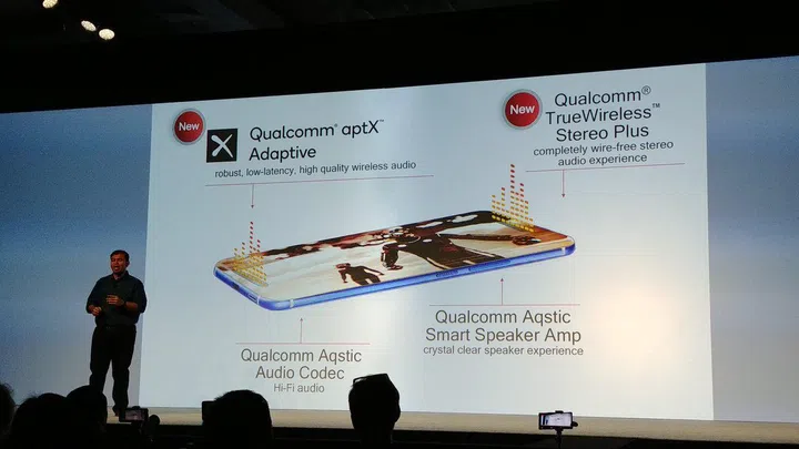 New audio support on the Snapdragon 855. 
