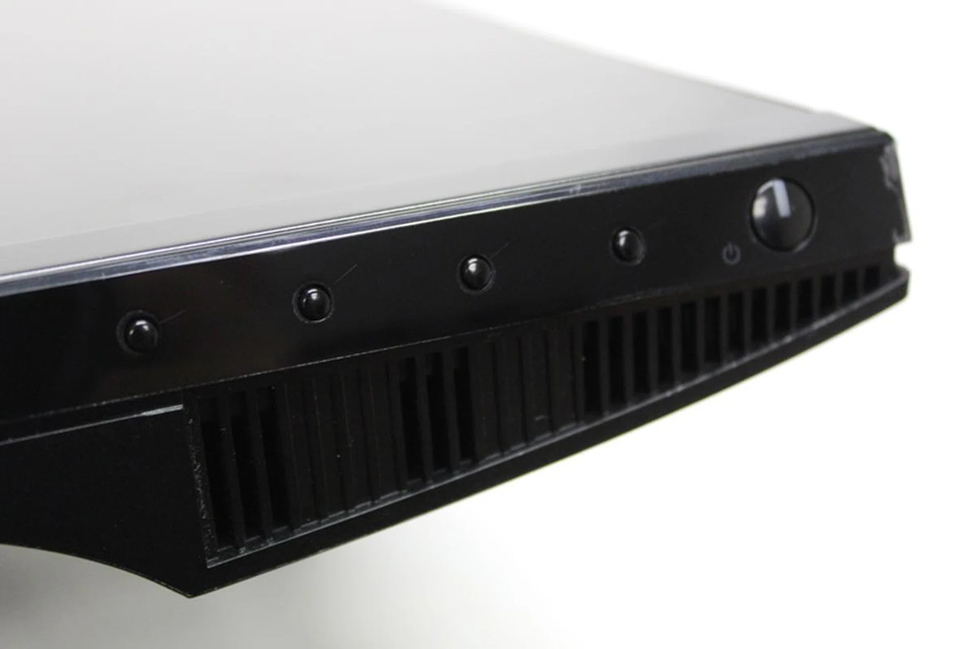 Stiff and hard to see, the buttons are pretty bad and we don't really like them.