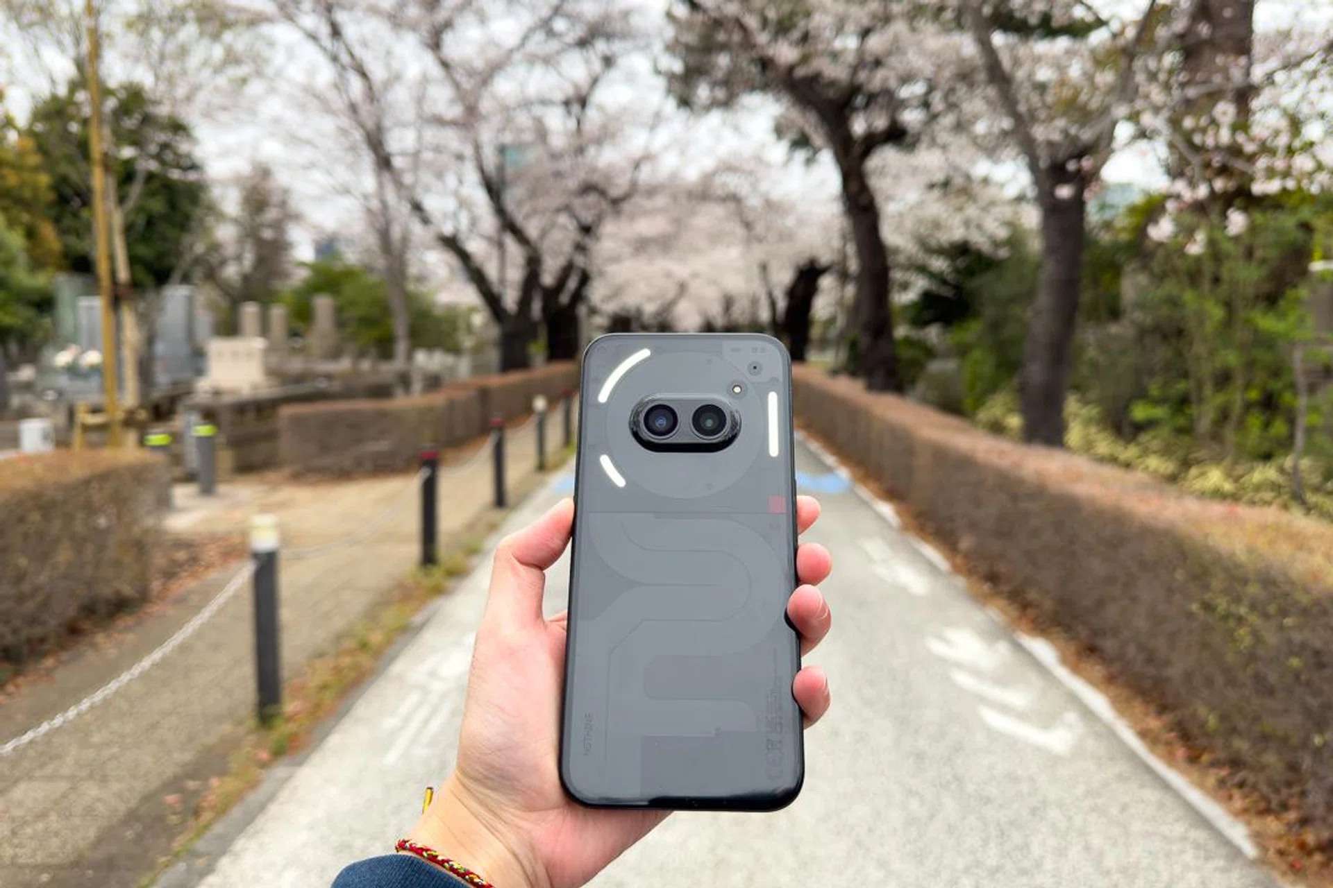 Nothing Phone (2a). Check out the new Glyph Interface design on the rear.