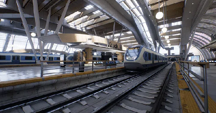 Back in September, Epic Games unveiled "Bullet Train", a VR demo powered by NVIDIA technology. (Image Source: NVIDIA)