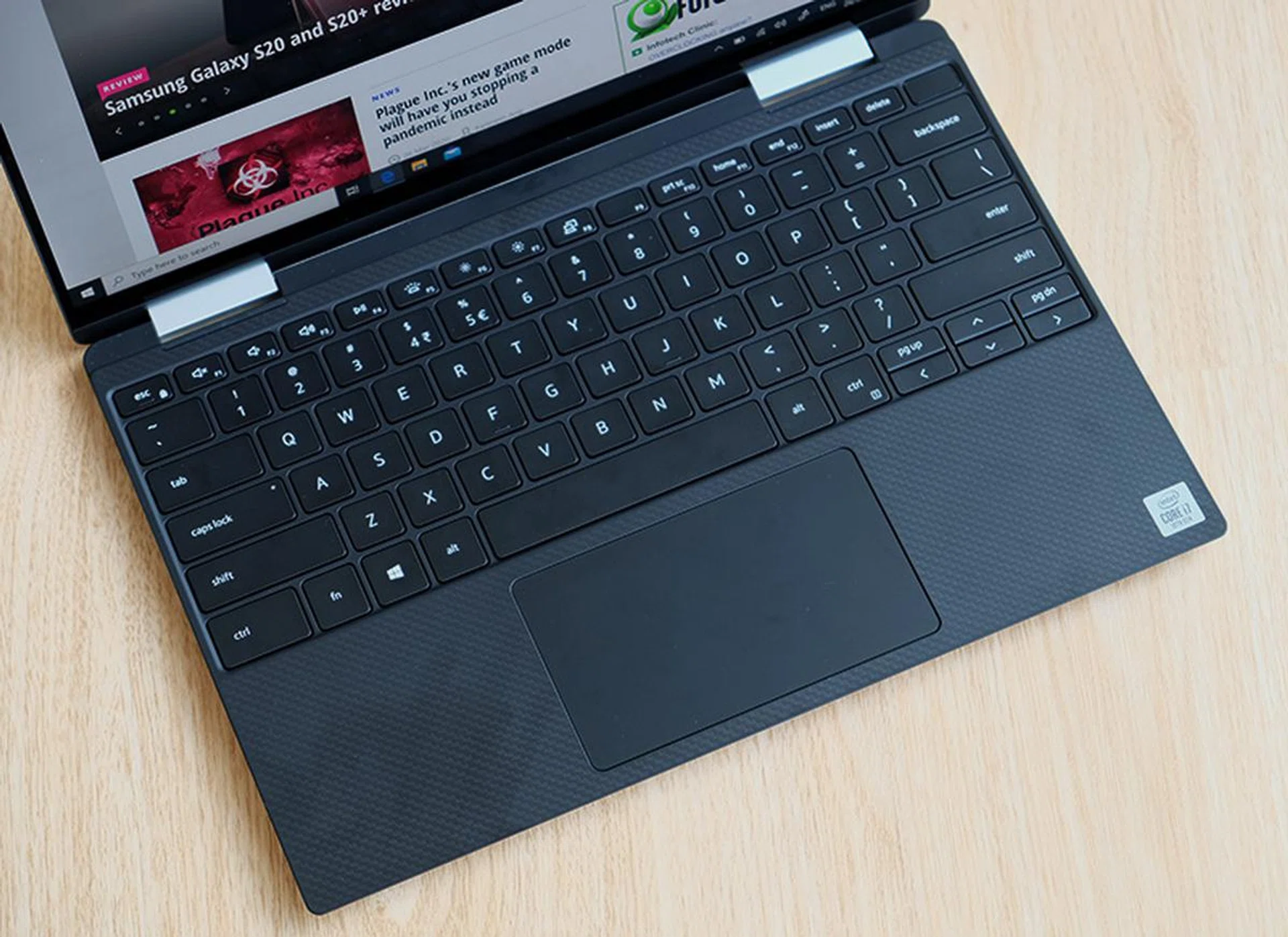 The keyboard, with its shallow travel, will likely be divisive for some readers.