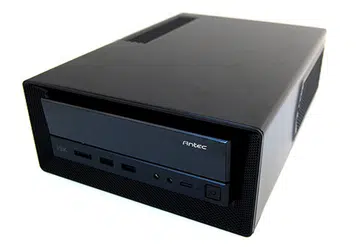 This is the Antec ISK300-65, the first casing from Antec's newly created ISK line, which was conceived specifically for mini-ITX enthusiasts. On first glances, it looks like an oversized external optical drive unit.