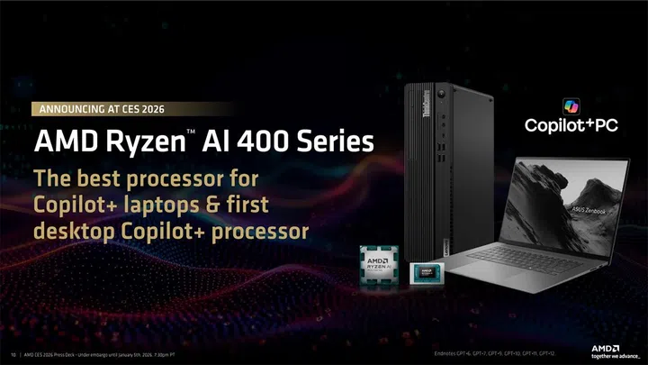 AMD might also be teasing a socketed CPU in the AI lineup.