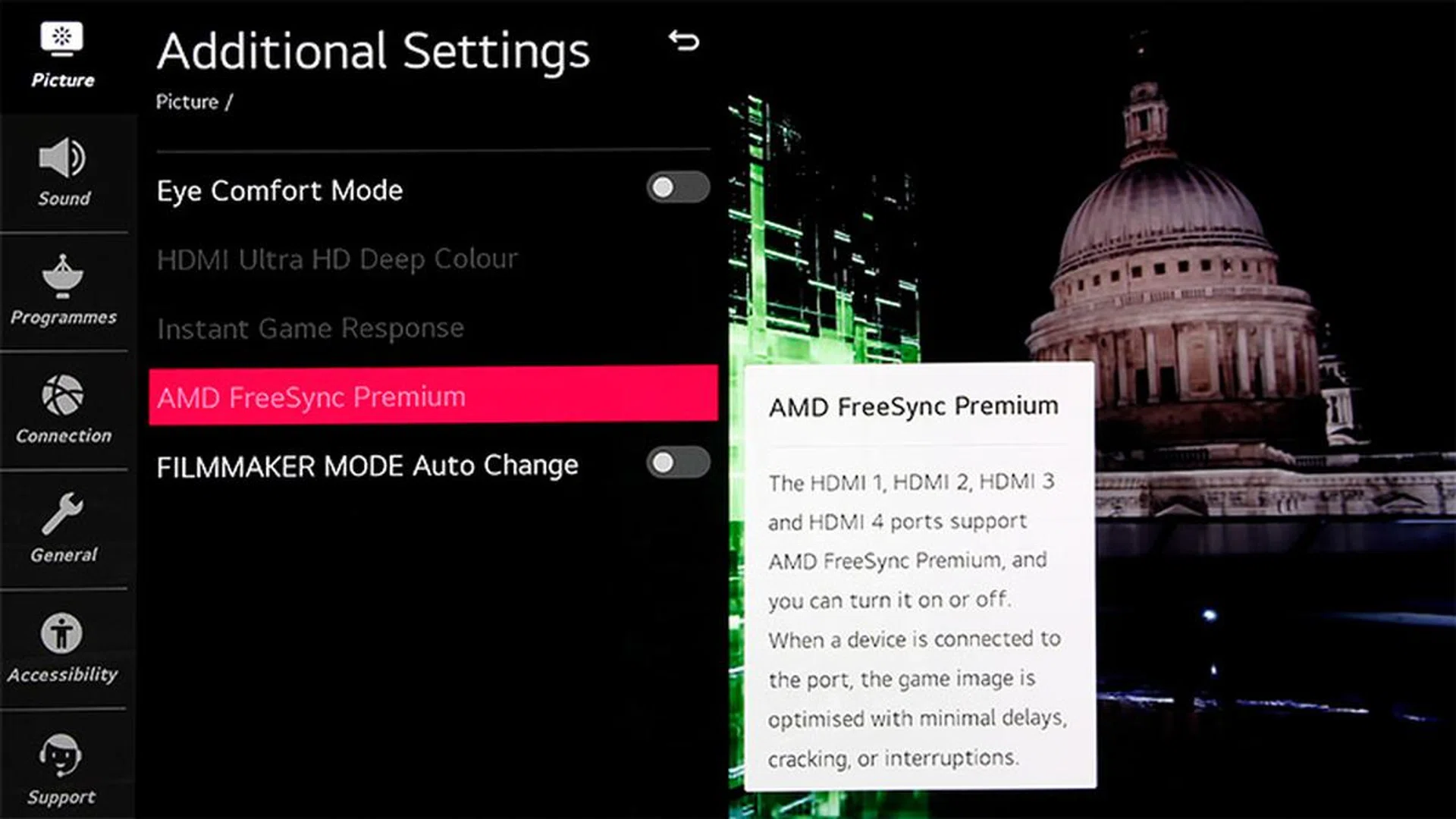 The CX has supported FreeSync since July, so it's ready for the Xbox Series X. When the PS5 gets HDMI VRR, the CX will support that, too.