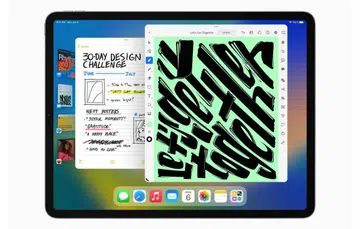 The Stage Manager feature in Apple's iPadOS 16.
