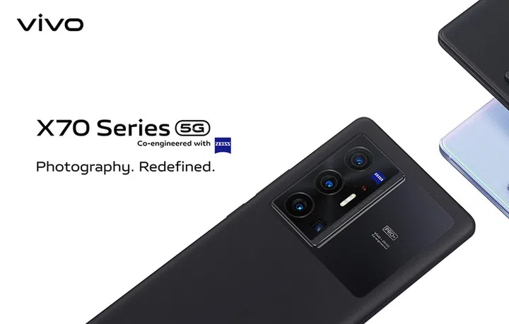 Vivo X70 series phones.