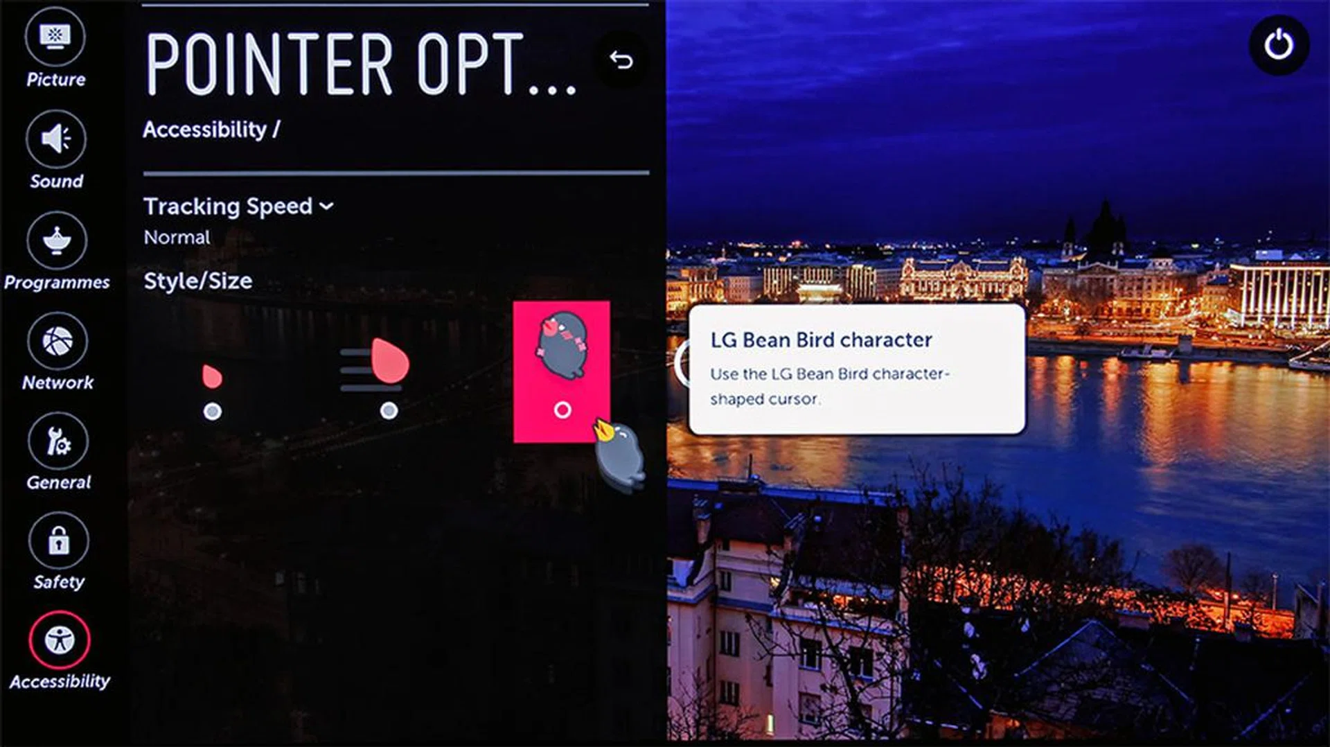 What if I tell you that you could change the on-screen cursor icon to look like a bird?