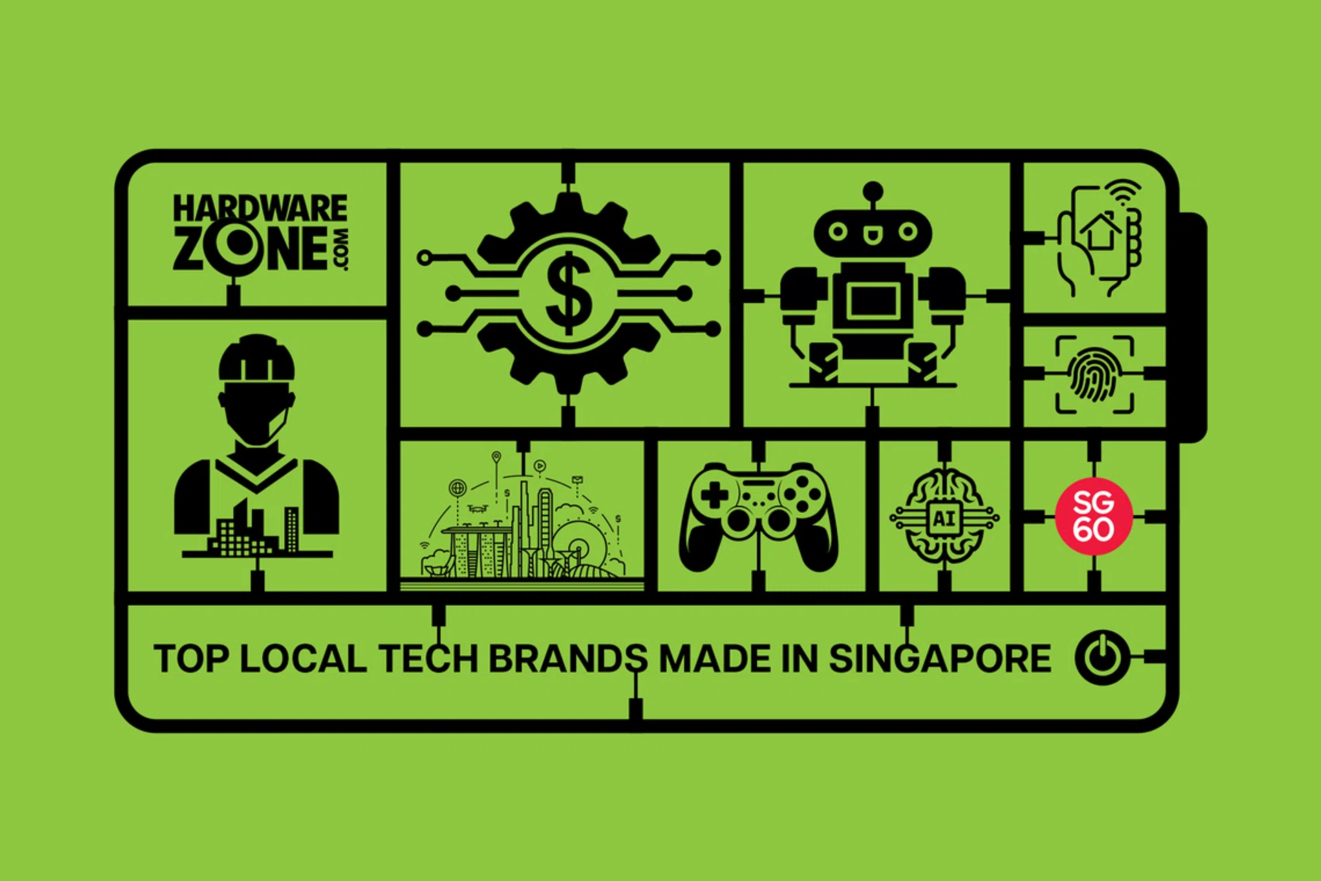 SG60 special image to celebrate notable made in SG tech brands