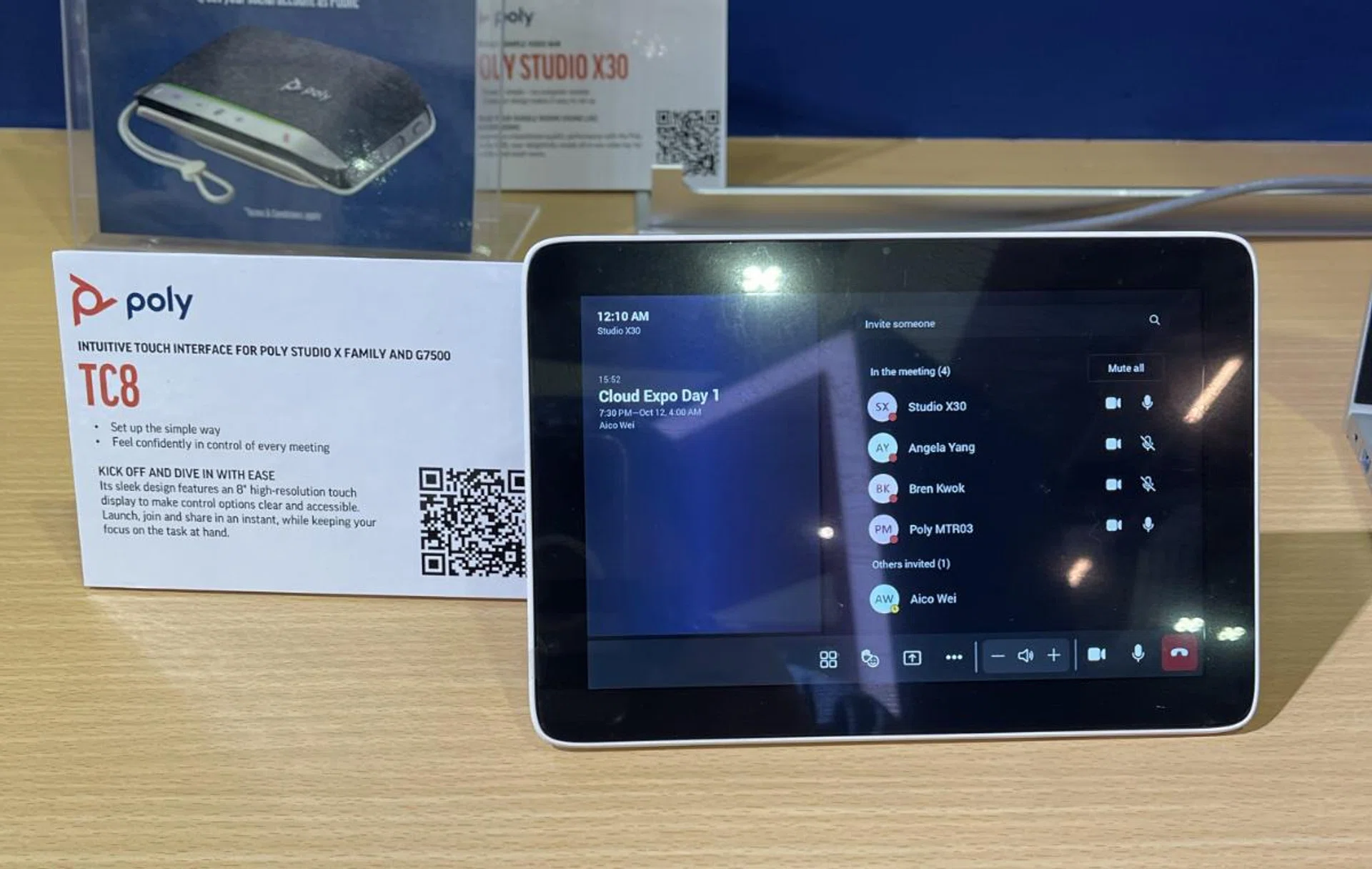 This TC8 is a simple video tool to keep connected. 
