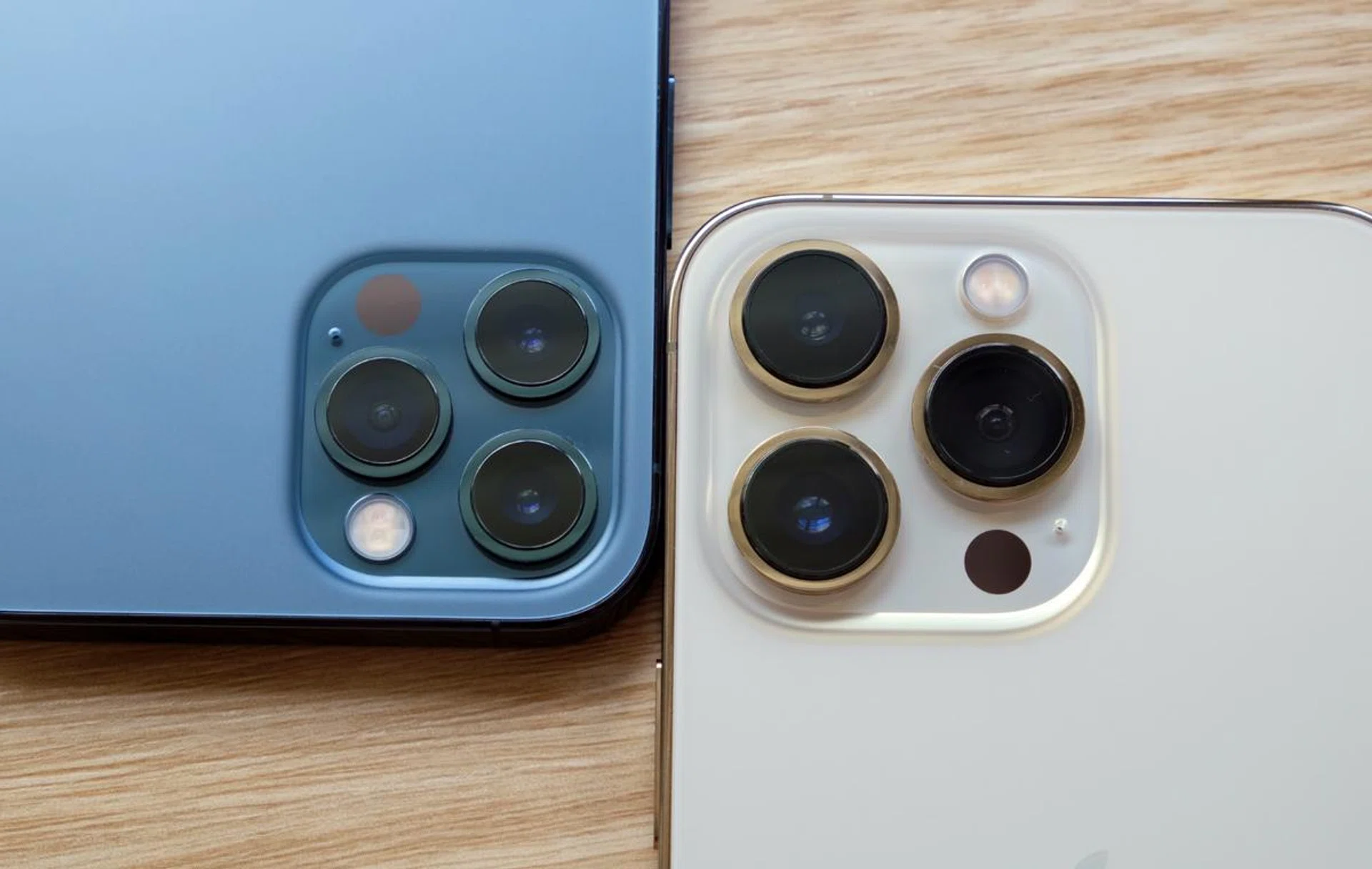 The iPhone 13 Pro's larger sensor and faster lenses also mean a more pronounced camera bump.