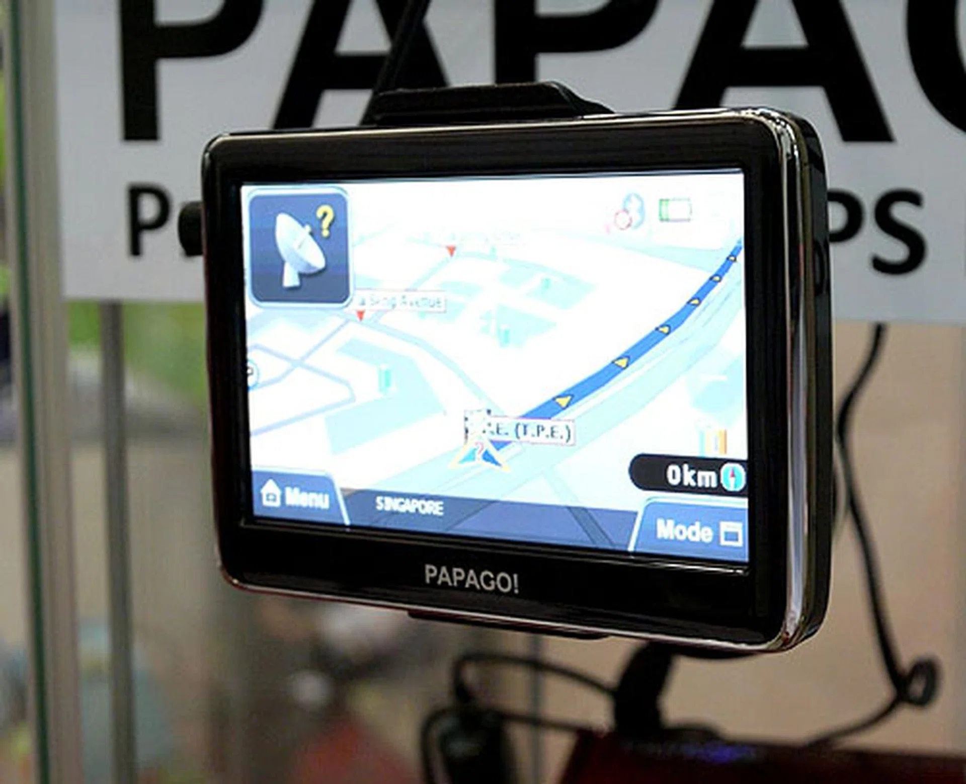 The range-topping R6600 is powered by Papago's easy-to-use X3 navigation software and comes with built-in RDS-TMC for real-time traffic updates, voice activation commands and Bluetooth connectivity. $359.