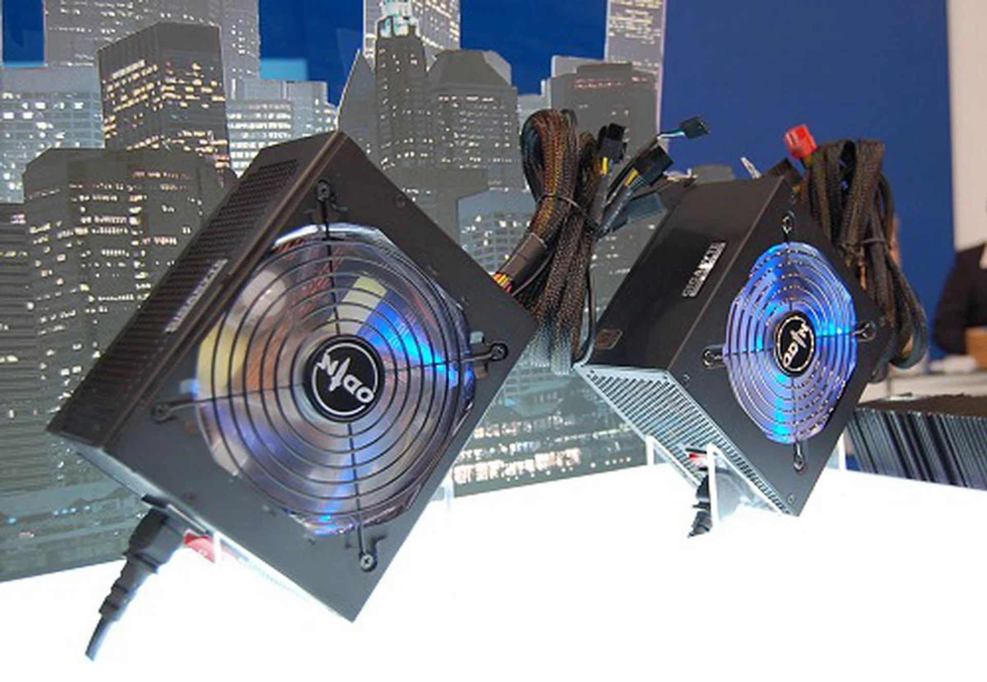  Gigabyte has power supplies with ratings up to 1.2KW. The Pro versions are all 80 PLUS certified for better efficiency.  